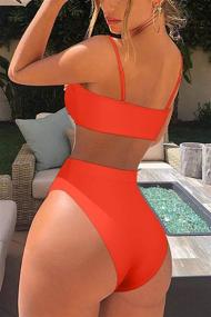 img 3 attached to 👙 Mulisky Strappy Brazilian Swimsuits: Trendy Women's Swimwear in Swimsuits & Cover Ups