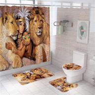 shaosai african bathroom waterproof curtains logo