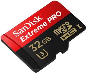 img 2 attached to 💾 SanDisk 32GB Micro SDHC Memory Card Extreme Pro for GoPro Hero 8 Black, Max 360 Action Cam- U3 V30 4K A1 Class 10 (SDSQXCG-032G-GN6MA) Bundle with 1 Everything But Stromboli MicroSD Card Reader