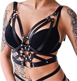 img 4 attached to Urhapc Adjustable Lingerie Roleplay Clubwear Women's Accessories for Belts