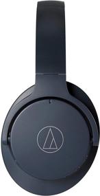 img 1 attached to 🎧 Enhance Your Audio Experience with Audio-Technica ATH-ANC500BTNV QuietPoint Wireless Active Noise-Cancelling Headphones in Navy