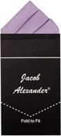 jacob alexander pre folded triangles handkerchief logo