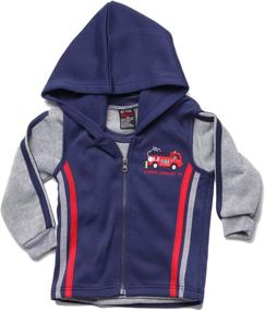 img 2 attached to 👦 Boys' Three Piece Fleece Set from At The Buzzer