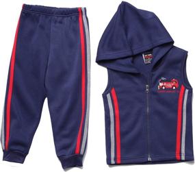 img 3 attached to 👦 Boys' Three Piece Fleece Set from At The Buzzer