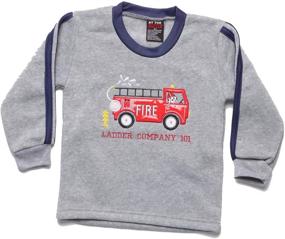 img 1 attached to 👦 Boys' Three Piece Fleece Set from At The Buzzer