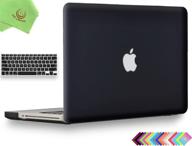 ueswill macbook pro 13 inch case with keyboard cover - matte hard shell protection, model a1278 logo