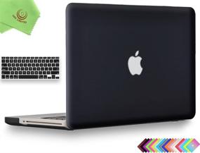 img 4 attached to UESWILL MacBook Pro 13 inch Case with Keyboard Cover - Matte Hard Shell Protection, Model A1278