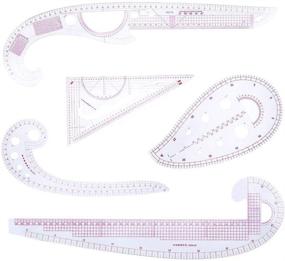 img 4 attached to 📏 French Curve Ruler Set – Perfect for Pattern Making, Sewing, Drafting, Designing, Quilting, and Tailoring