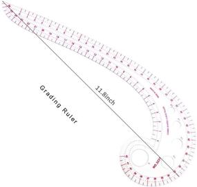 img 1 attached to 📏 French Curve Ruler Set – Perfect for Pattern Making, Sewing, Drafting, Designing, Quilting, and Tailoring