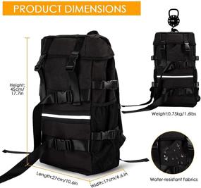 img 3 attached to Рюкзак для скейтборда Drawstring Rucksack Business