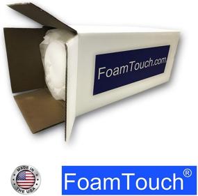 img 1 attached to 🛋️ White Upholstery Foam - FoamTouch 3x24x96HDF, 1 Count (Pack of 1)