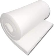 🛋️ white upholstery foam - foamtouch 3x24x96hdf, 1 count (pack of 1) logo