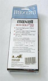 img 1 attached to 📹 Maxell VHS-C TC-30 HGX-Gold Camcorder Videocassette (3pk): Superior Quality for Unmatched Video Recording