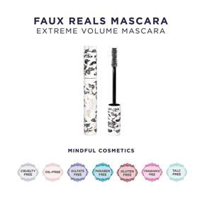 img 1 attached to 💄 Pretty Vulgar - Faux Reals Extreme Volume Mascara - Clean, Cruelty-Free, and Intensely Black