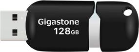 img 4 attached to 💾 Gigastone V10 128 ГБ USB2.0 флеш-накопитель - дизайн без колпачка