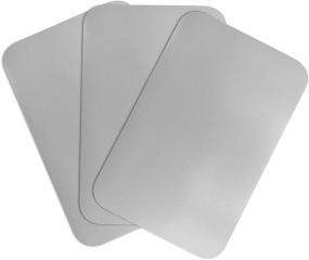 img 4 attached to 🛶 Waterproof Kayak Patches - GEUNTECH PVC Inflatable Repair Set for Rafts, Rubber Boats, Canoes, and Kayaks - Gray