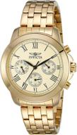 invicta women's 21654 specialty analog gold watch: swiss quartz elegance logo