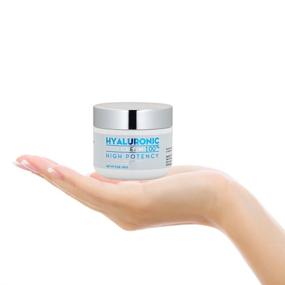 img 1 attached to 💧 Professional Grade Hyaluronic Acid Cream for Face with Jojoba Oil & Apricot Oil | Intense Hydration for Plump, Moisturized Skin | Enhances Skin Color & Tone