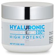 💧 professional grade hyaluronic acid cream for face with jojoba oil & apricot oil | intense hydration for plump, moisturized skin | enhances skin color & tone logo