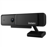 🎥 high definition 1080p webcam with advanced noise-cancelling microphone, innex c220, usb computer camera with built-in light correction, plug and play, ideal for videoconferencing on zoom/skype/teams/google meet and online classes logo