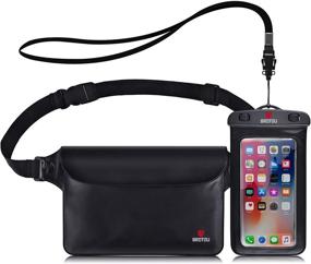 img 4 attached to 🌊 Waterproof Waist Pouch and Phone Case by BROTOU - IPX8 Dry Bag for Snorkeling, Boating, Swimming, Fishing, Sailing, Beach Trips, Water Parks, and Outdoor Activities