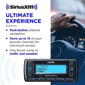 img 2 attached to 📻 Unleash the Ultimate Audio Experience: SiriusXM Stratus 7 Satellite Radio with Vehicle Kit - 3 MONTHS ALL ACCESS FREE!