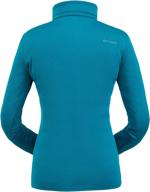 👚 women's spyder tempting zip t-neck - active shirt with long sleeves логотип