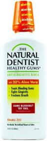 img 1 attached to 🍊 Maintain Healthy Gums with Orange Zest Mouth Rinse | 16 oz (Pack of 4)