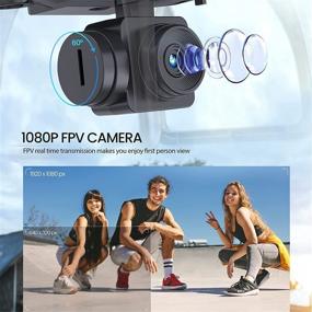 img 3 attached to 🚁 Tomzon D28 Mini Drone with Camera 1080P HD: WiFi FPV Live Video, Altitude Hold, Headless Mode - Perfect for Adults and Kids Beginners!