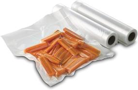 img 4 attached to 🔒 FoodSaver 11" x 16' Vacuum Seal Rolls for Food Preservation - BPA-Free Multilayer Construction (2-Pack)