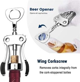 img 3 attached to Corkscrew Stopper Bottles Kitchen Restaurant