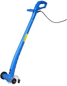 img 4 attached to Efficient and Lightweight Grout Groovy Electric Stand Up Tile Grout Cleaner: Safely Cleans Grout Between Floor Tiles with Brush Wheel, 20’ Cord, 120V Power