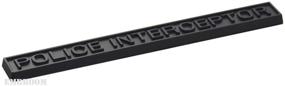 img 1 attached to EmbRoom Interceptor Nameplate Replacement Explorer Exterior Accessories