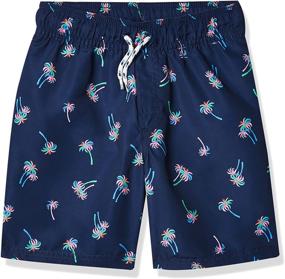 img 4 attached to 🩱 Toddler Trunks: Dive into Style with Tucan Boys' Swimwear in Multiple Varieties