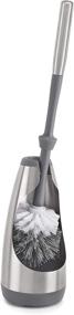 img 1 attached to 🧼 Stainless Steel Polder Toilet Brush Caddies: Perfect Bathroom Hygiene Solution