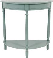 🏺 charming antique iced blue décor therapy accent table: a perfect addition to enhance your space логотип