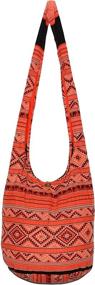 img 3 attached to Elephant Hippie Bohemian Shoulder RedWhite