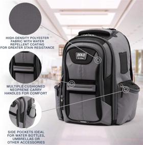 img 3 attached to 💼 Travelpro Computer Backpack: Ultimate Protection with Laptop Sleeves