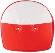 🪑 red and white 21 inch seat cushion compatible with/replacement for complete tractor new 3010-1703 tractors t295rw logo