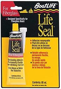 img 1 attached to 🚤 Прозрачный герметик Lifeseal для лодок (трубка) из силикона