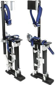 img 3 attached to 🔧 Professional Grade Adjustable Drywall Stilts by BLACKHORSE-RACING: 15-23 inch Aluminum Tools for Painting & Taping - Ideal for Painters