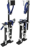 🔧 professional grade adjustable drywall stilts by blackhorse-racing: 15-23 inch aluminum tools for painting & taping - ideal for painters логотип