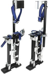 img 4 attached to 🔧 Professional Grade Adjustable Drywall Stilts by BLACKHORSE-RACING: 15-23 inch Aluminum Tools for Painting & Taping - Ideal for Painters