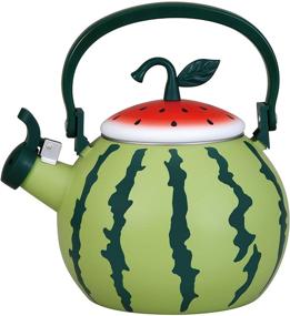 img 4 attached to 🍉 Whistling Watermelon Tea Kettle