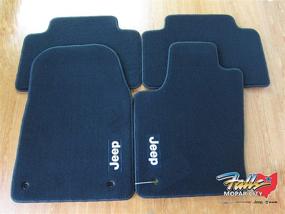 img 4 attached to 🧹 Mopar 82213685AB Black Premium Carpet Floor Mat