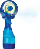 🔵 o2cool deluxe misting fan with led, dark blue логотип