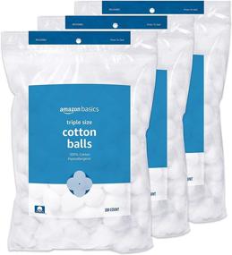 img 1 attached to Amazon Basics 600-Count Cotton Balls Pack (Formerly Solimo)