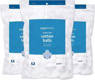 amazon basics 600-count cotton balls pack (formerly solimo) logo