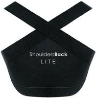 🔀 equifit shouldersback posture support lite: effective medium black support aid логотип