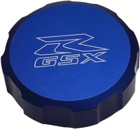 img 1 attached to 🔵 Крышка резервуара тормозной жидкости переднего тормоза OSBUN - SUZUKI GSXR GSX-R 600/750/1000 (синяя)